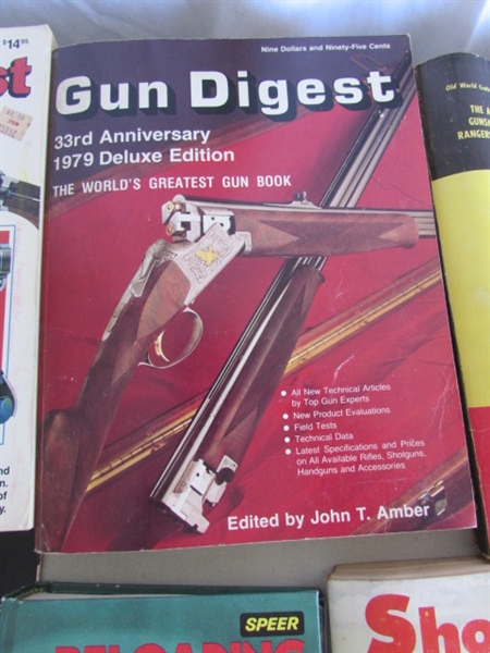 VINTAGE SHOOTERS BIBLE, RELOADING MANUALS & MORE