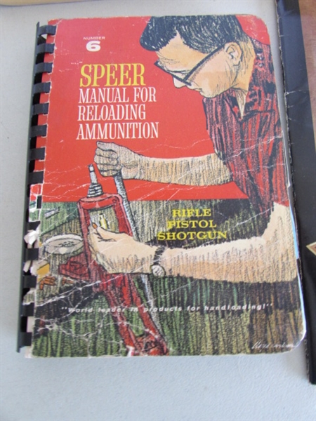 VINTAGE SHOOTERS BIBLE, RELOADING MANUALS & MORE