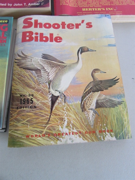 VINTAGE SHOOTERS BIBLE, RELOADING MANUALS & MORE