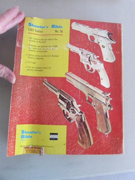 VINTAGE SHOOTERS BIBLE, RELOADING MANUALS & MORE