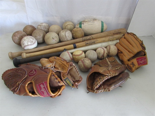 VINTAGE BASEBALL & SOFTBALL SUPPLIES