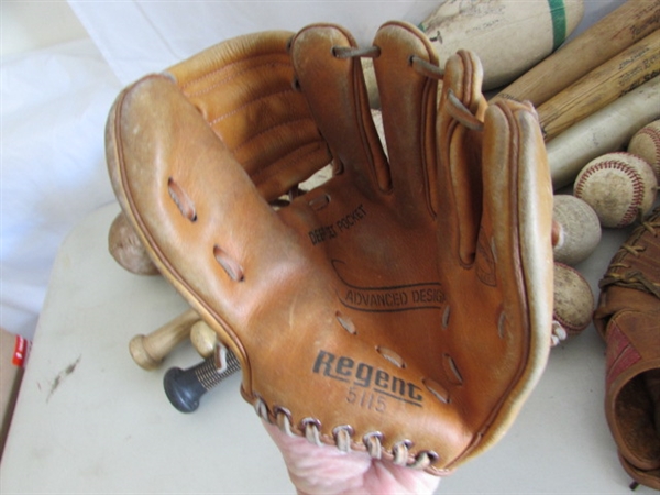 VINTAGE BASEBALL & SOFTBALL SUPPLIES