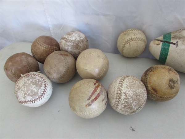 VINTAGE BASEBALL & SOFTBALL SUPPLIES