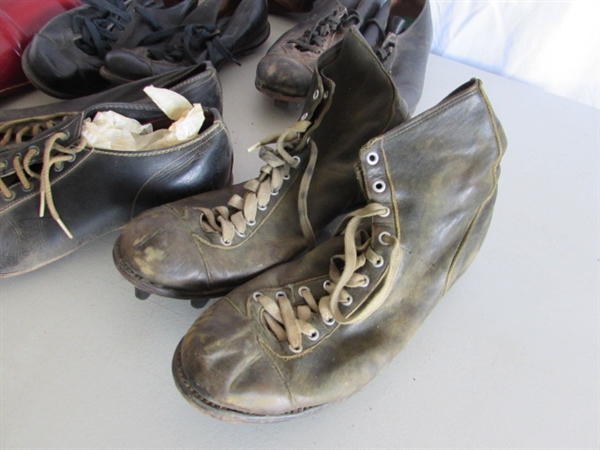 VINTAGE UMPIRE SAFETY GEAR & CLEATS