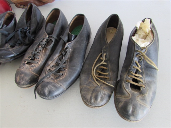 VINTAGE UMPIRE SAFETY GEAR & CLEATS