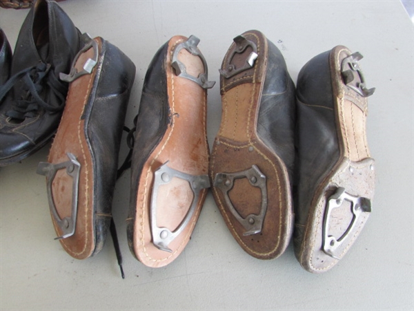 VINTAGE UMPIRE SAFETY GEAR & CLEATS
