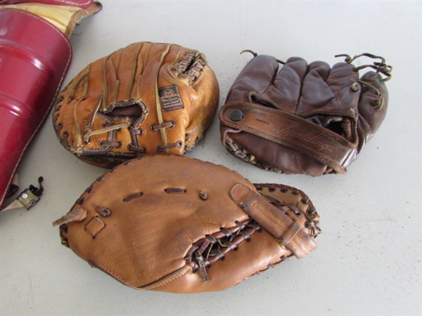 VINTAGE UMPIRE SAFETY GEAR & CLEATS