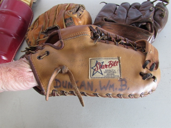 VINTAGE UMPIRE SAFETY GEAR & CLEATS