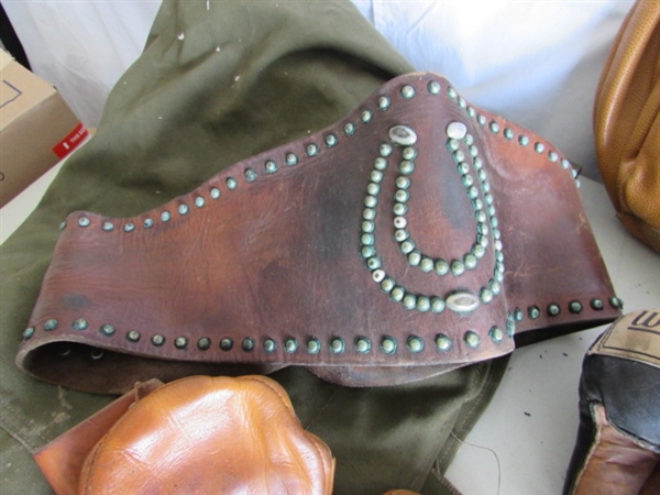 VINTAGE/ANTIQUE BOXING BAGS & GEAR