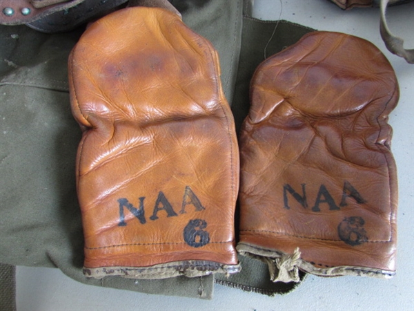 VINTAGE/ANTIQUE BOXING BAGS & GEAR