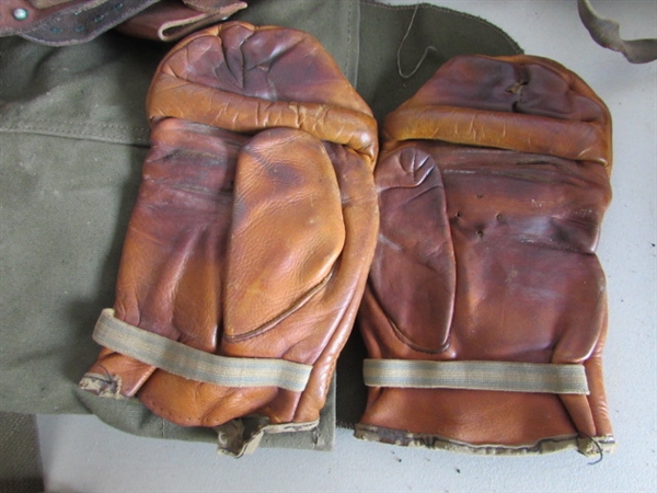VINTAGE/ANTIQUE BOXING BAGS & GEAR