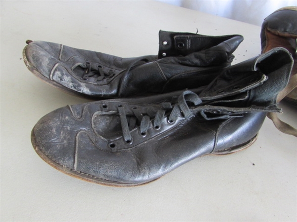 VINTAGE/ANTIQUE BOXING BAGS & GEAR