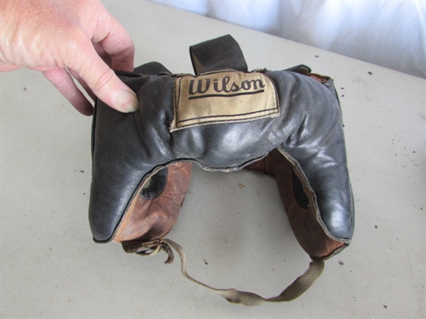 VINTAGE/ANTIQUE BOXING BAGS & GEAR