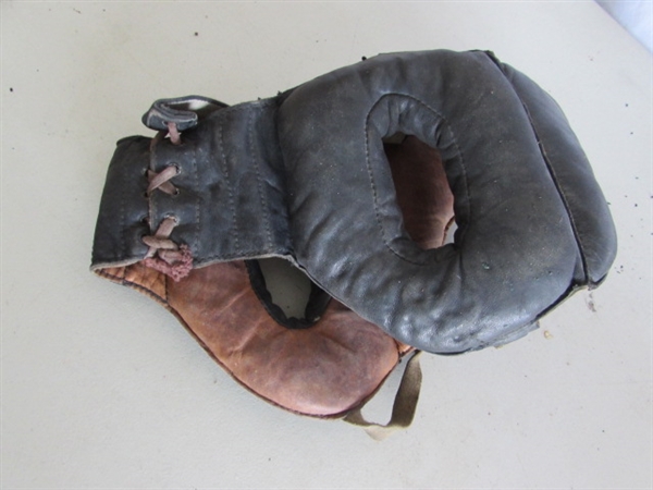 VINTAGE/ANTIQUE BOXING BAGS & GEAR