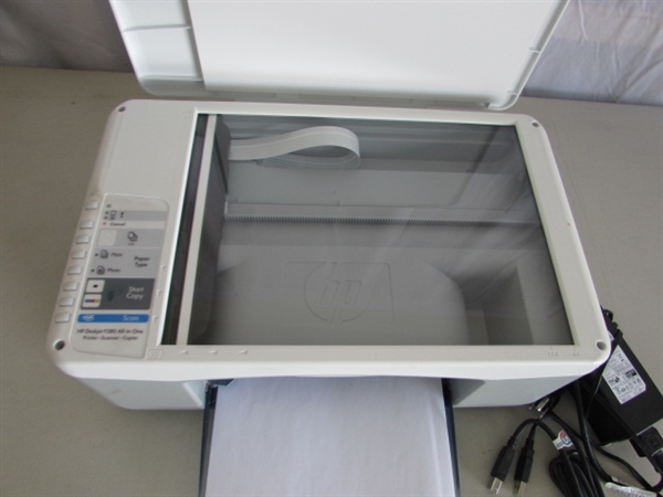 HP DESKJET F380 ALL-N-ONE COPIER, SCANNER, PRINTER