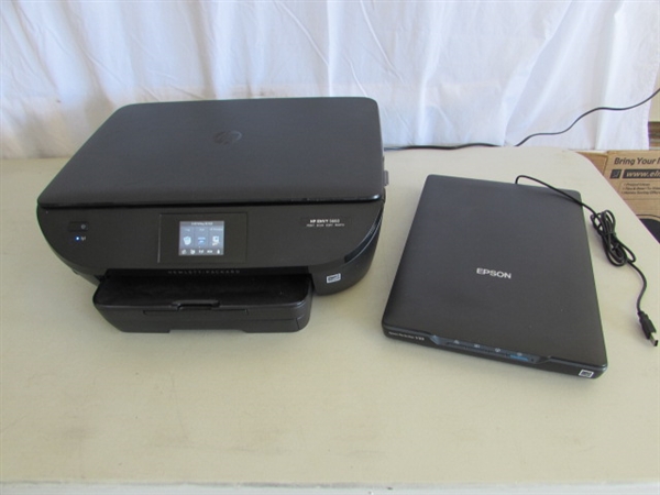 HP ENVY 5660 - PRINT, SCAN, COPY, PHOTO & EPSON FLATBED SCANNER