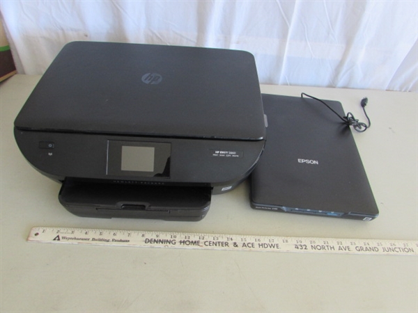 HP ENVY 5660 - PRINT, SCAN, COPY, PHOTO & EPSON FLATBED SCANNER