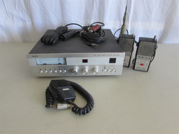 EARTH STATION RECEIVER & MORSE CALL TRANSCEIVERS