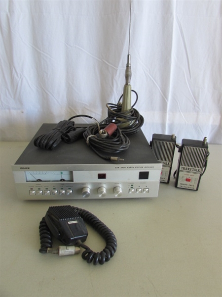 EARTH STATION RECEIVER & MORSE CALL TRANSCEIVERS
