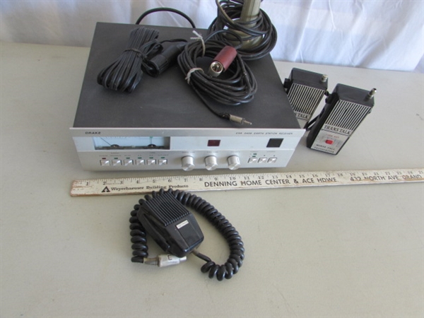 EARTH STATION RECEIVER & MORSE CALL TRANSCEIVERS