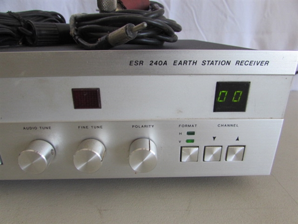 EARTH STATION RECEIVER & MORSE CALL TRANSCEIVERS