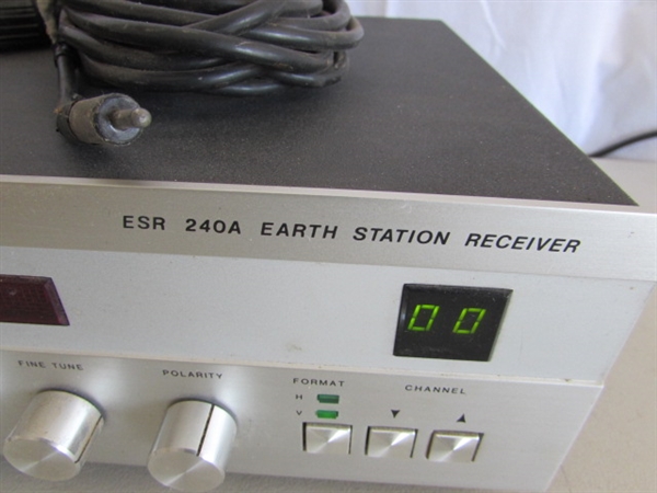 EARTH STATION RECEIVER & MORSE CALL TRANSCEIVERS
