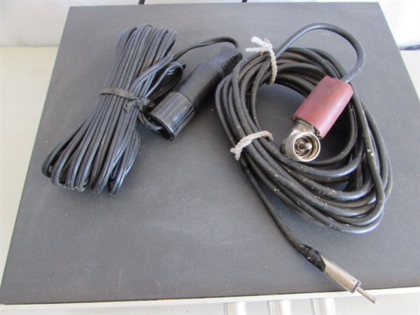 EARTH STATION RECEIVER & MORSE CALL TRANSCEIVERS