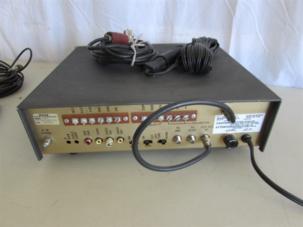 EARTH STATION RECEIVER & MORSE CALL TRANSCEIVERS