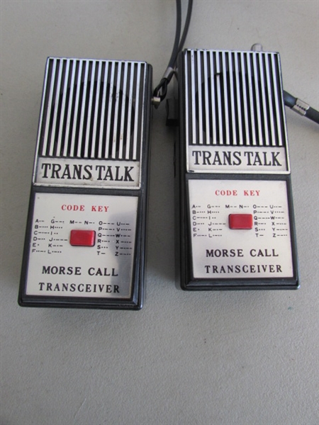 EARTH STATION RECEIVER & MORSE CALL TRANSCEIVERS