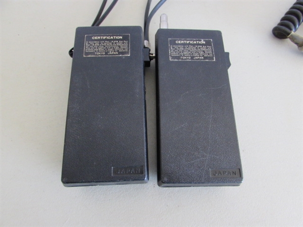 EARTH STATION RECEIVER & MORSE CALL TRANSCEIVERS
