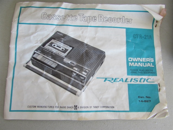 VINTAGE RADIO & CASSETTE RECORDERS