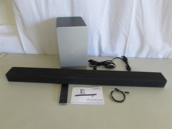VIZIO SOUND BAR & SUBWOOFER