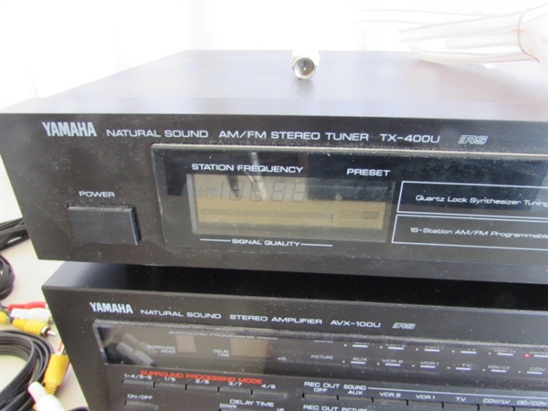 YAMAHA AM/FM STEREO TUNER & AMPLIFIER