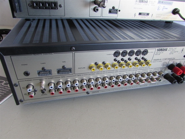 YAMAHA AM/FM STEREO TUNER & AMPLIFIER
