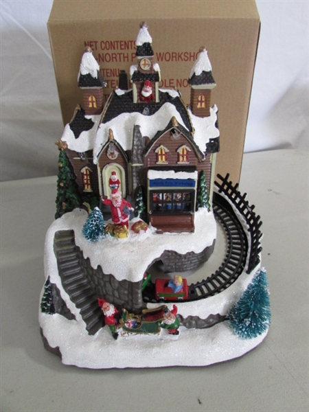 CHRISTMAS LIGHTHOUSE DECOR & MORE