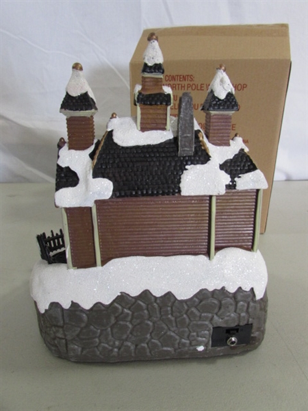 CHRISTMAS LIGHTHOUSE DECOR & MORE