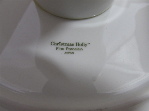 CHRISTMAS DECOR, TOWELS & DISHES