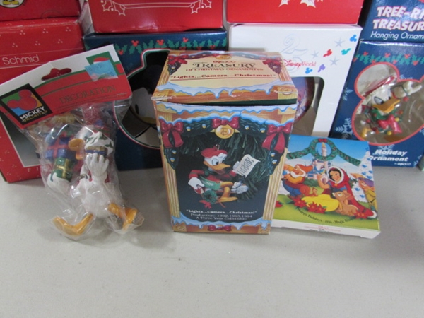 DISNEY CHRISTMAS ORNAMENT COLLECTION