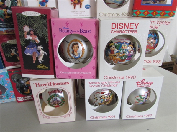 DISNEY CHRISTMAS ORNAMENT COLLECTION