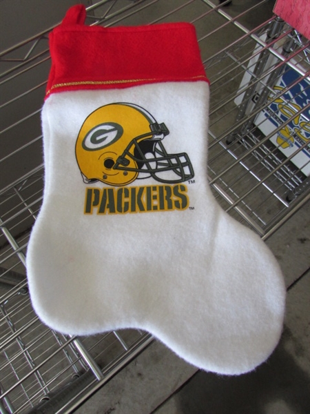 DOLPHINS & PACKERS CHRISTMAS ORNAMENTS