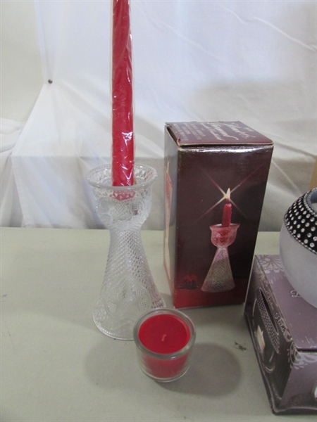 CANDLE HOLDERS, PICTURE FRAME & MORE