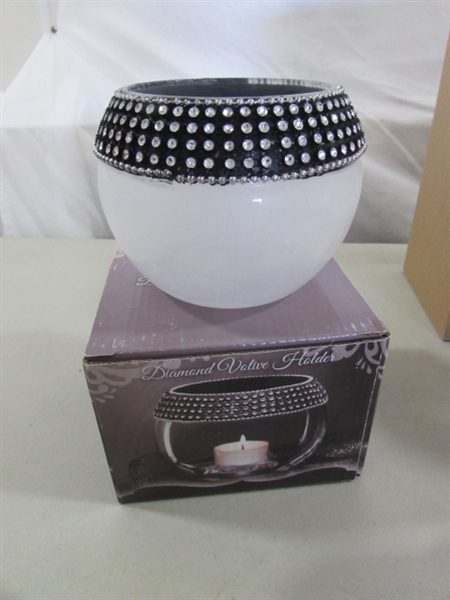 CANDLE HOLDERS, PICTURE FRAME & MORE