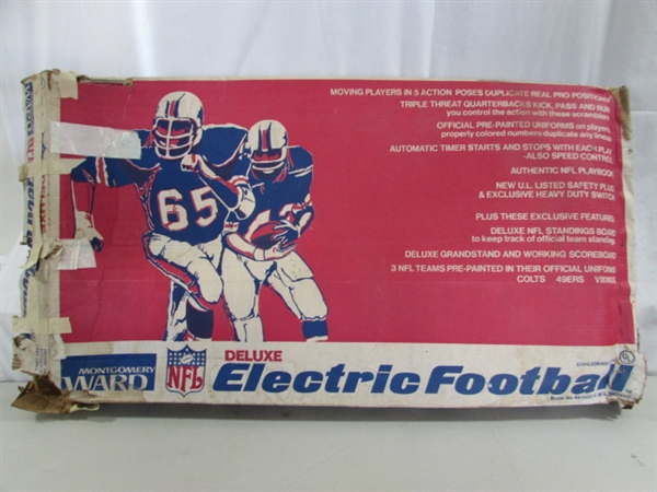 VINTAGE ELECTRONIC FOOTBALL GAME