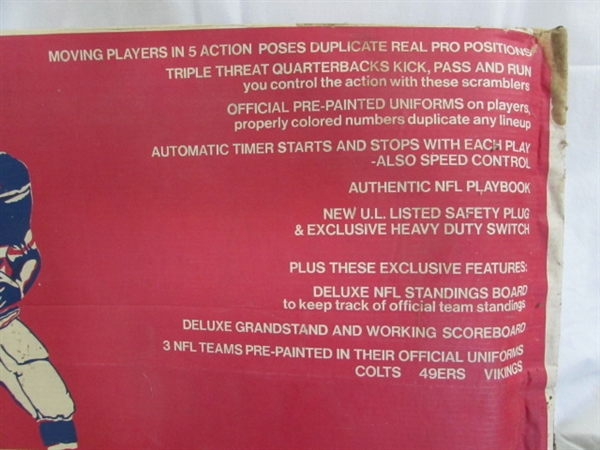 VINTAGE ELECTRONIC FOOTBALL GAME