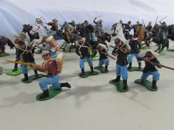 DIECAST TOY SOLDIERS & INDIANS
