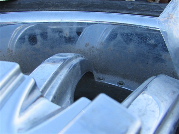 SET OF TIRES & WHEELS - TIRES ARE 295/35R24