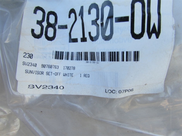 ASSORTMENT OF AUTOMOTIVE ITEMS, FENDER BLANKETS, GREASE GUNS & MORE