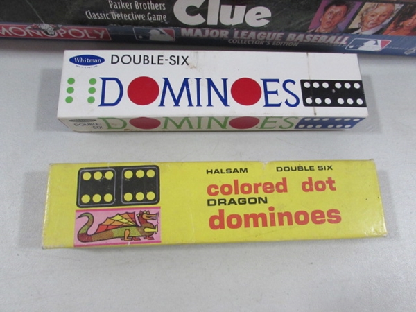 BOARD GAMES & DOMINOES