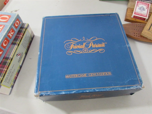 DOMINOES, CRIBBAGE BOARDS, POKER CHIPS & MORE