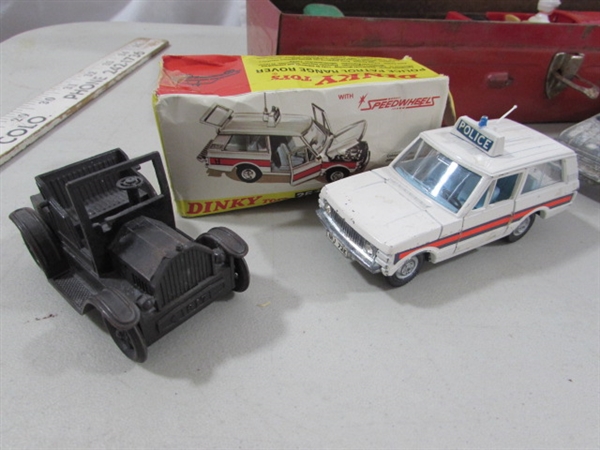 VINTAGE METAL & PLASTIC TOYS